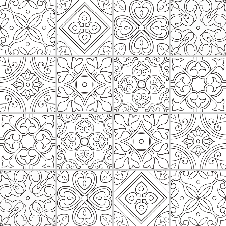 Elios Twist Mix White 20X20 - 00T2004
