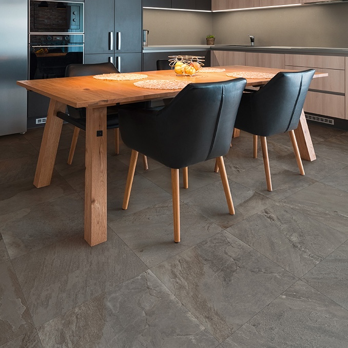 Dark Slate Stone Effect Porcelain Tile 60X120 - EPEF1140