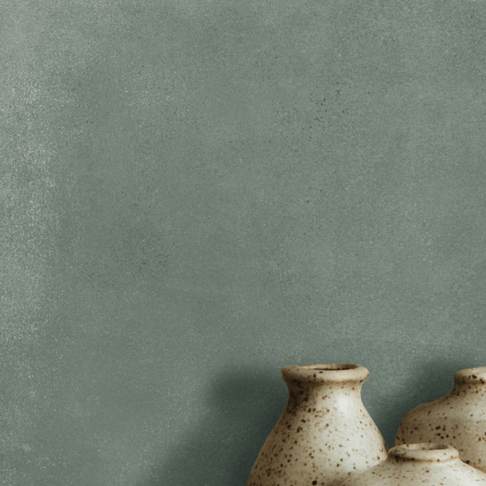 Green Cement Effect Porcelain Tile 120X120 - ERTL701