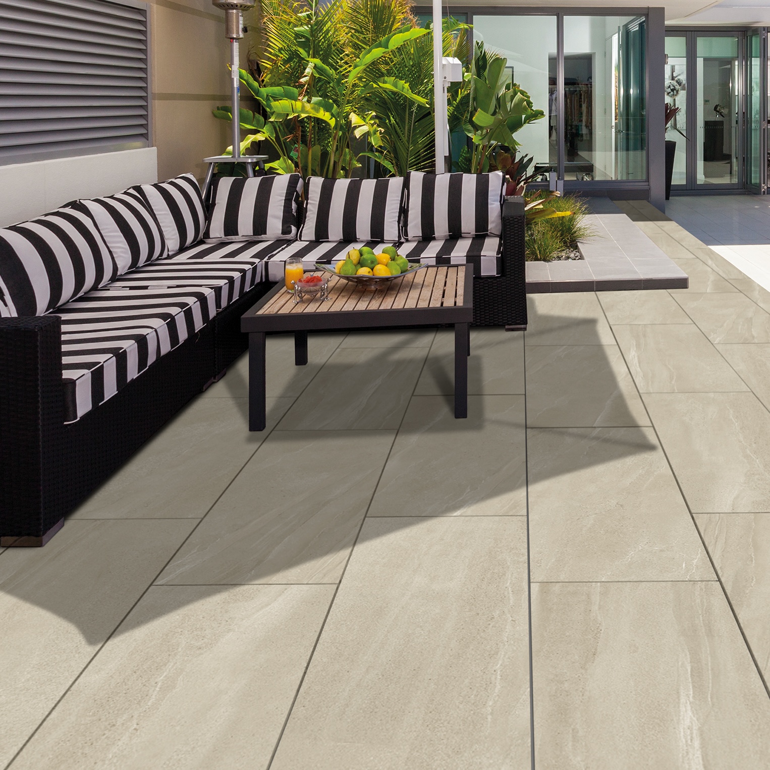 Refined Stone Effect Light Gray Porcelain Tile 60X120 - ESFA1237