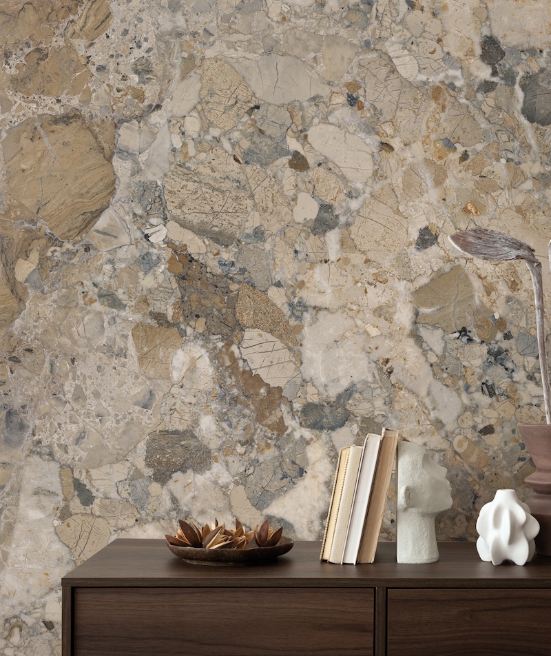 Polished Ocean Beige Marble Effect Porcelain Tile 60X120 - EWAA203