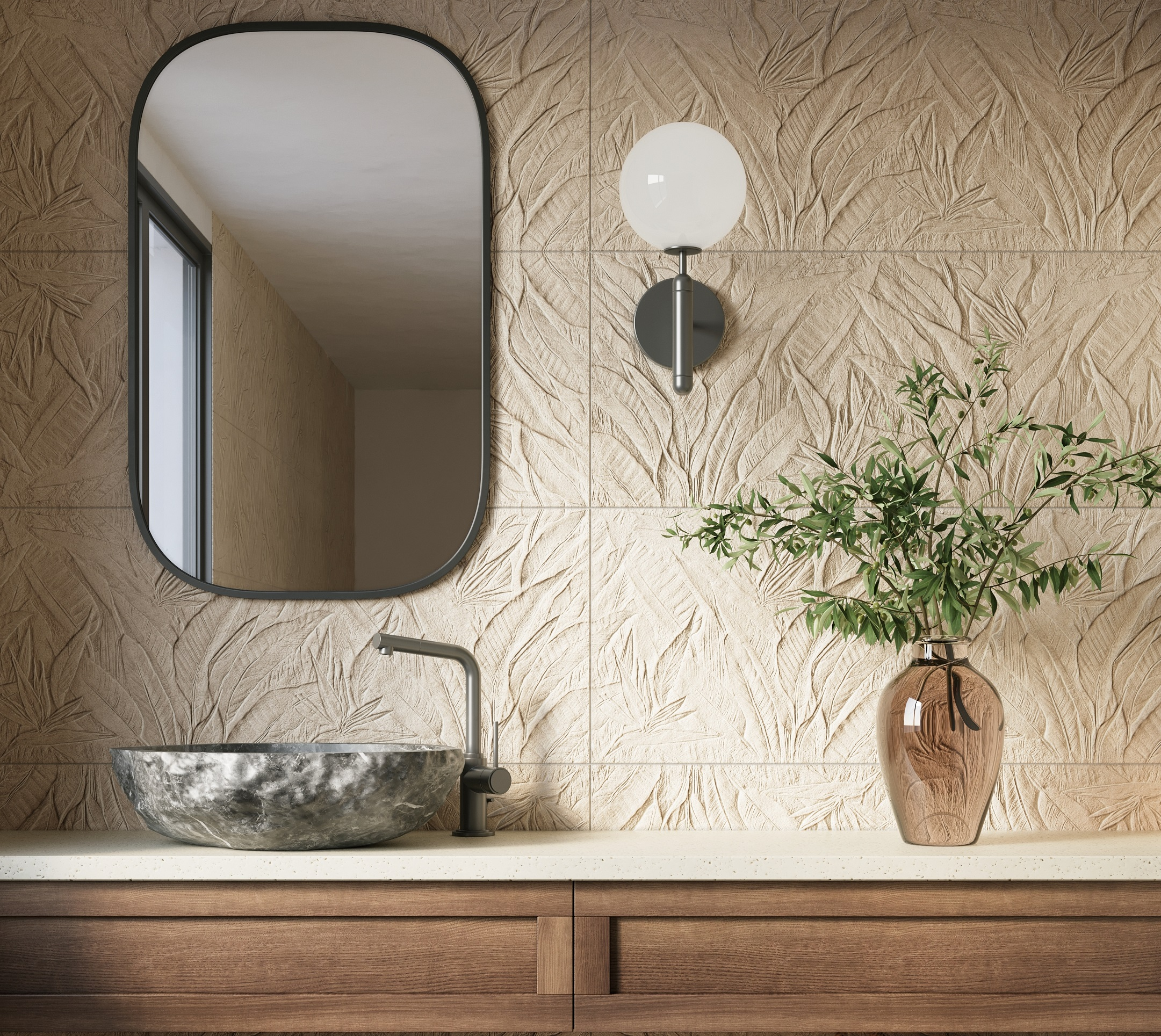 Fap Nobu Litia Beige 3D Matt Rt 50x120 - fRXM