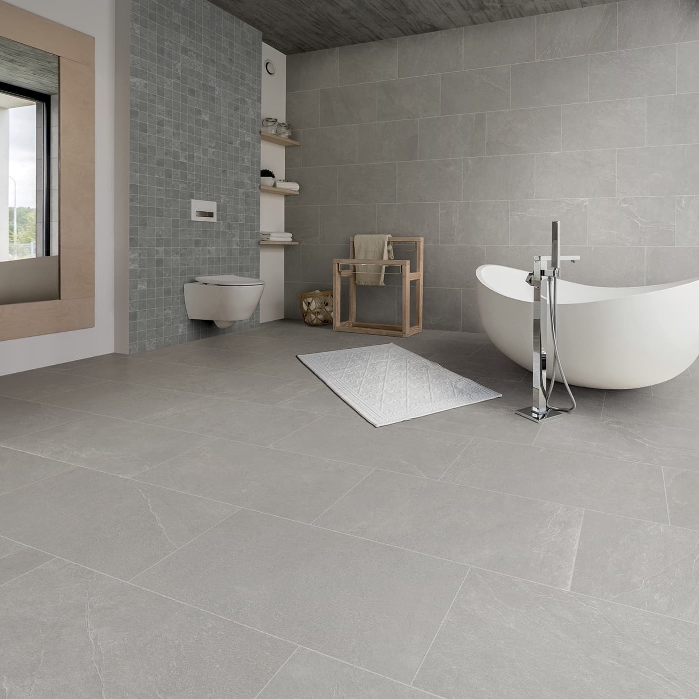 La Fabbrica Ava Ardesia Bianco Rettificato 30X60 - 0137037