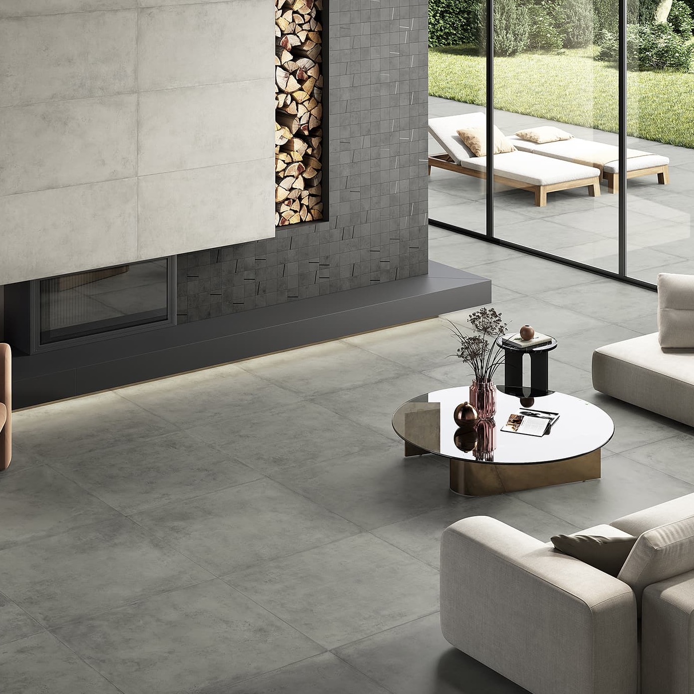 La Fabbrica Ava Hurban Gray Ret 100X100 - 0177053