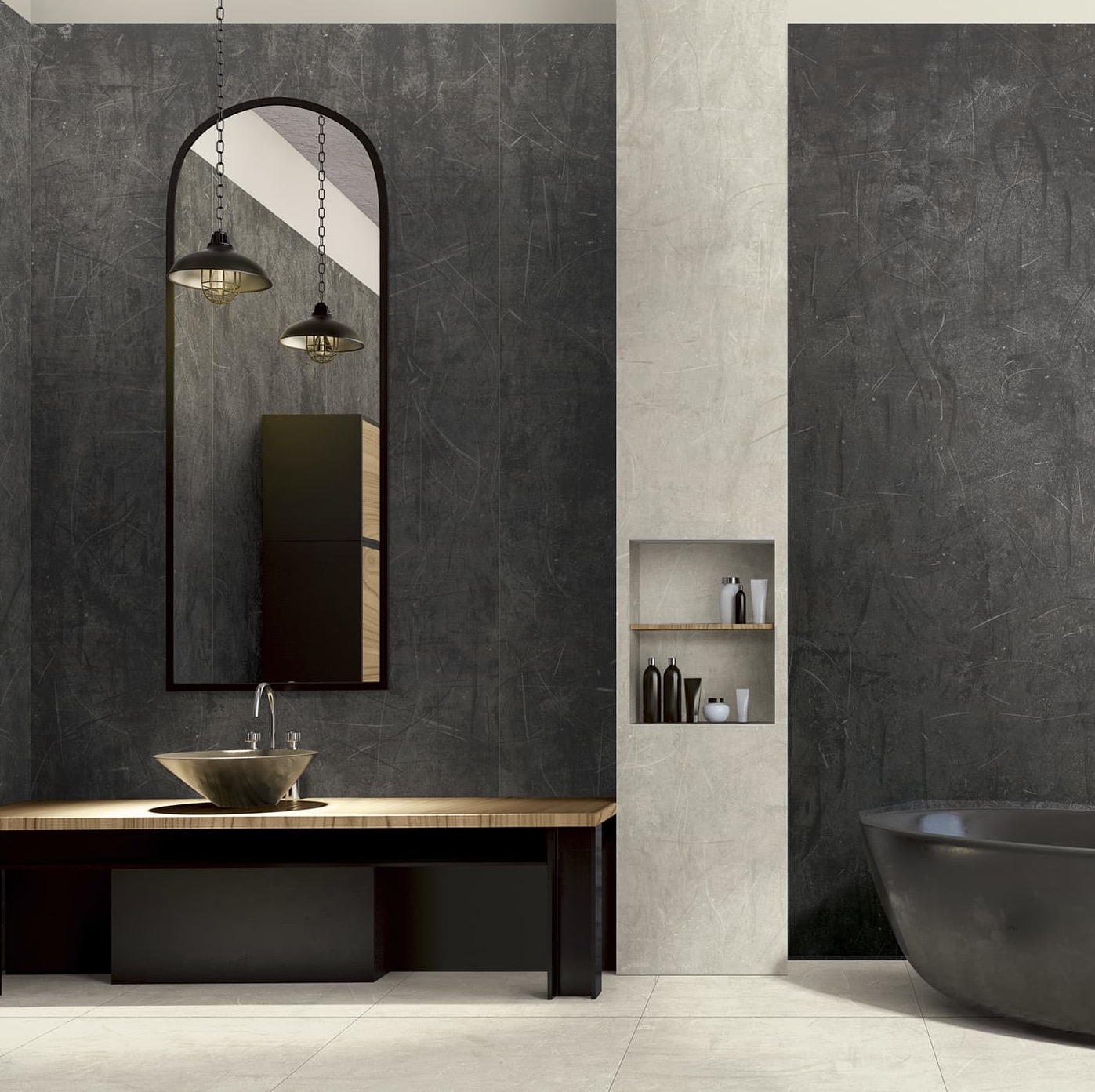 La Fabbrica Ava Scratch Moonlight Nat/Ret 160X160 - 0149044