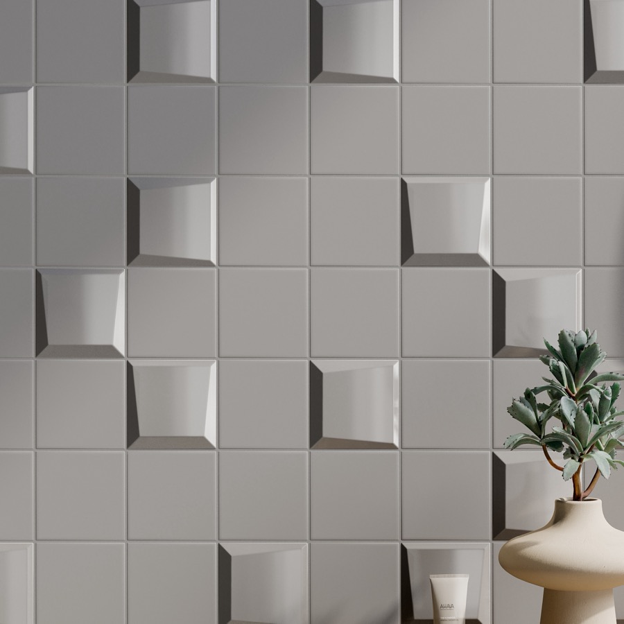 La Fabbrica Ava Up Lingotto Grey Matte 10X10 - 192023