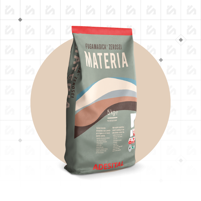 Adesital Fugamagica Zerosei Materia BETULLA 5kg - Grout for Joints
