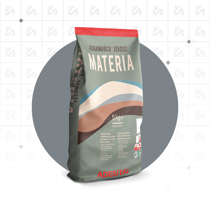 Adesital Fugamagica Zerosei Materia SELCE 5kg - Grout for Joints